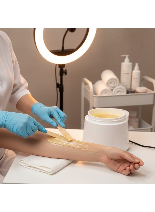 Globalstar Hair Removal Wax Beans Milk 1000g – Gentle Wax with Low Melting Point for All Skin Types - Image 2